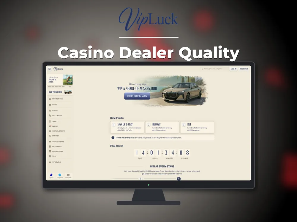 vipluck - Casino Dealer Quality