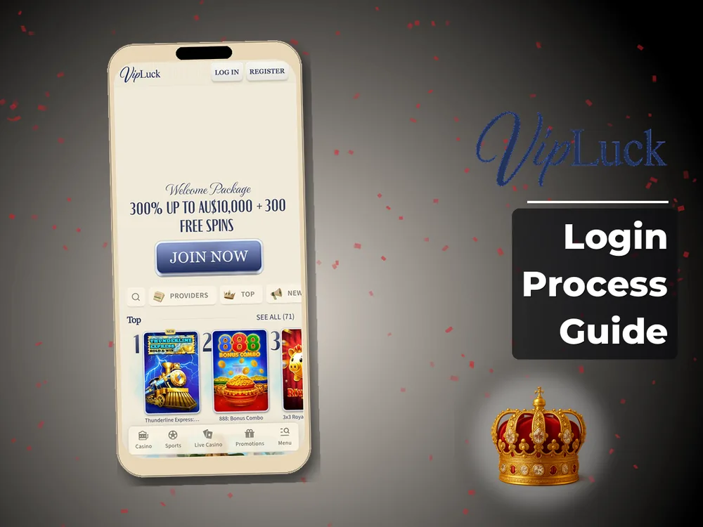 vipluck - Login Process Guide