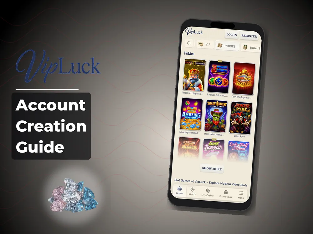 vipluck - Account Creation Guide
