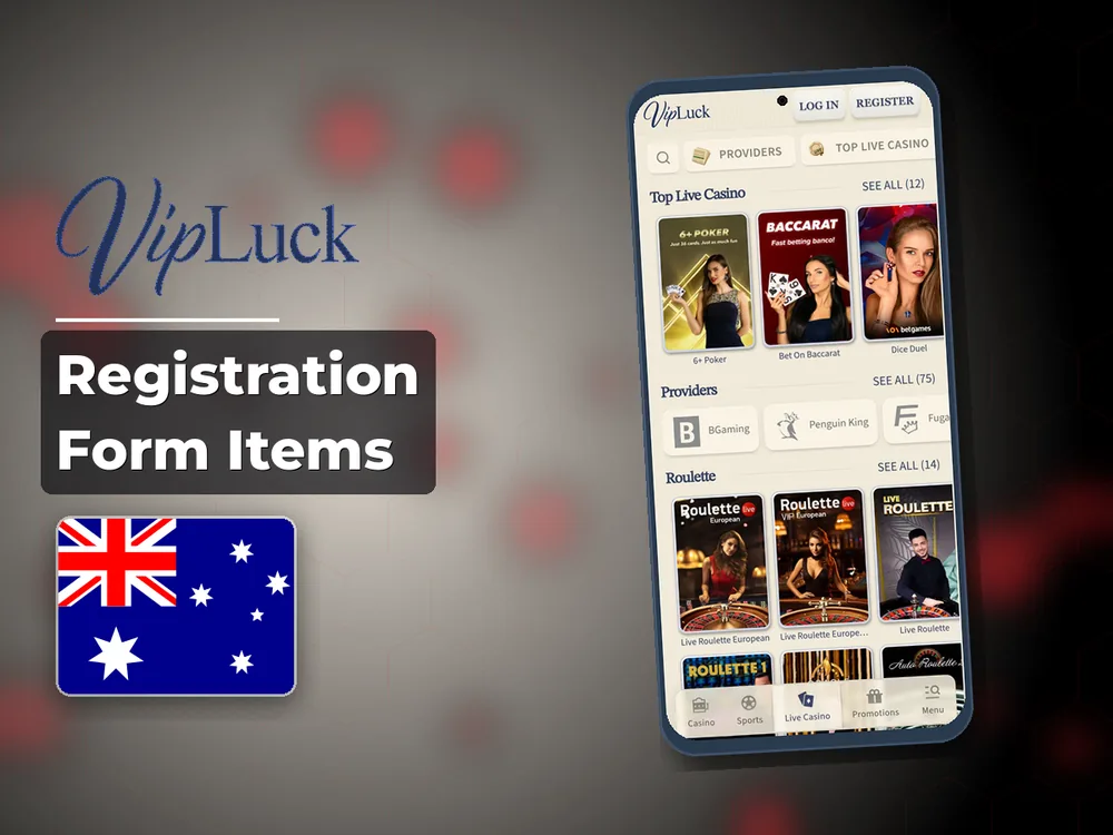 vipluck - Registration Form Items