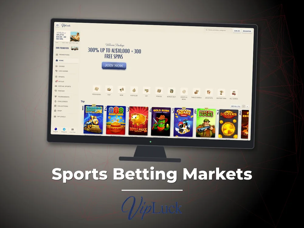 vipluck - Sports Betting Markets
