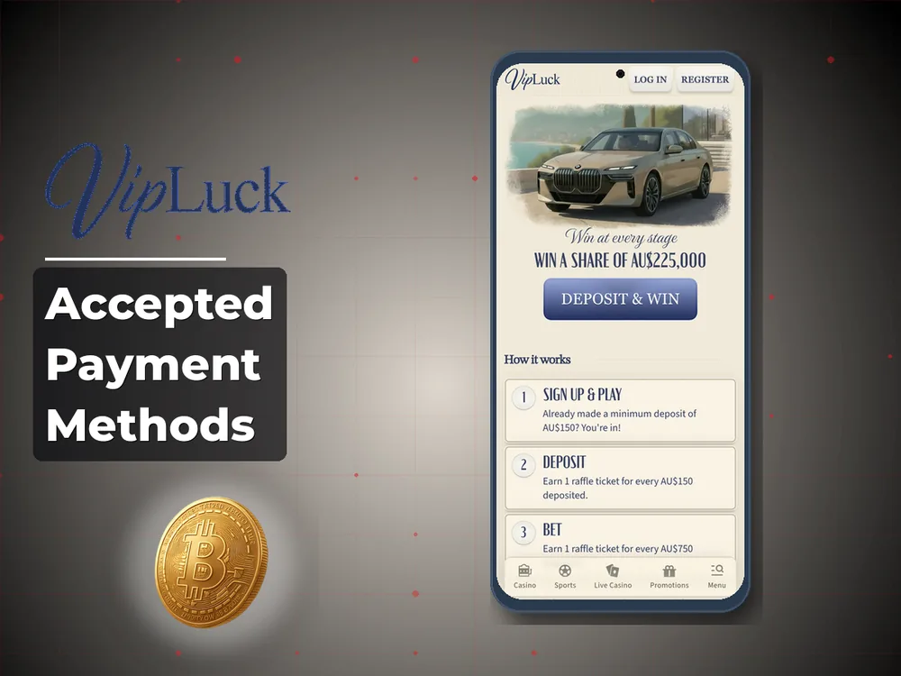 vipluck - Accepted Payment Methods