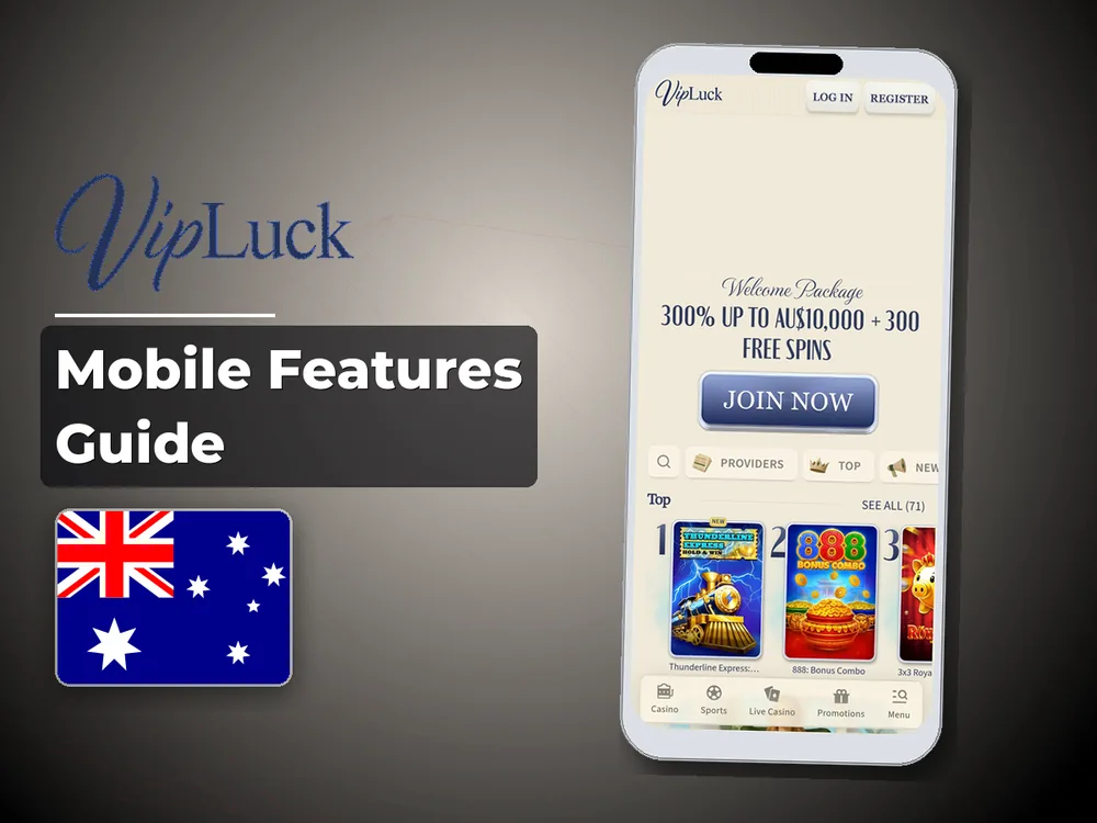 vipluck - Mobile Features Guide