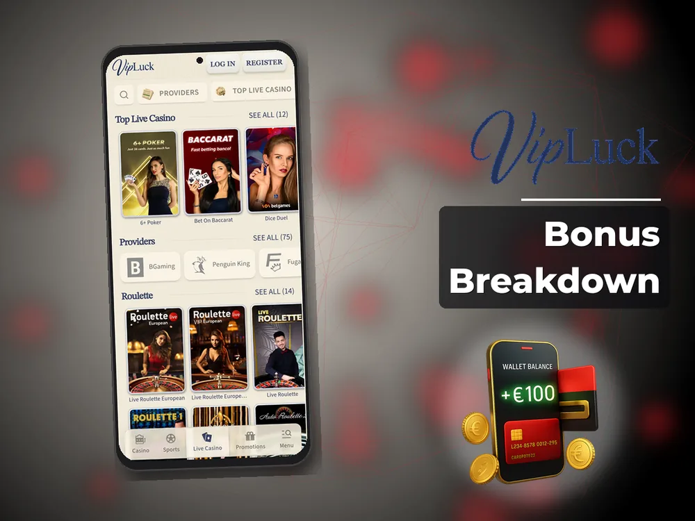 vipluck - Bonus Breakdown
