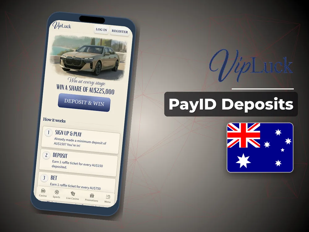 vipluck - PayID Deposits