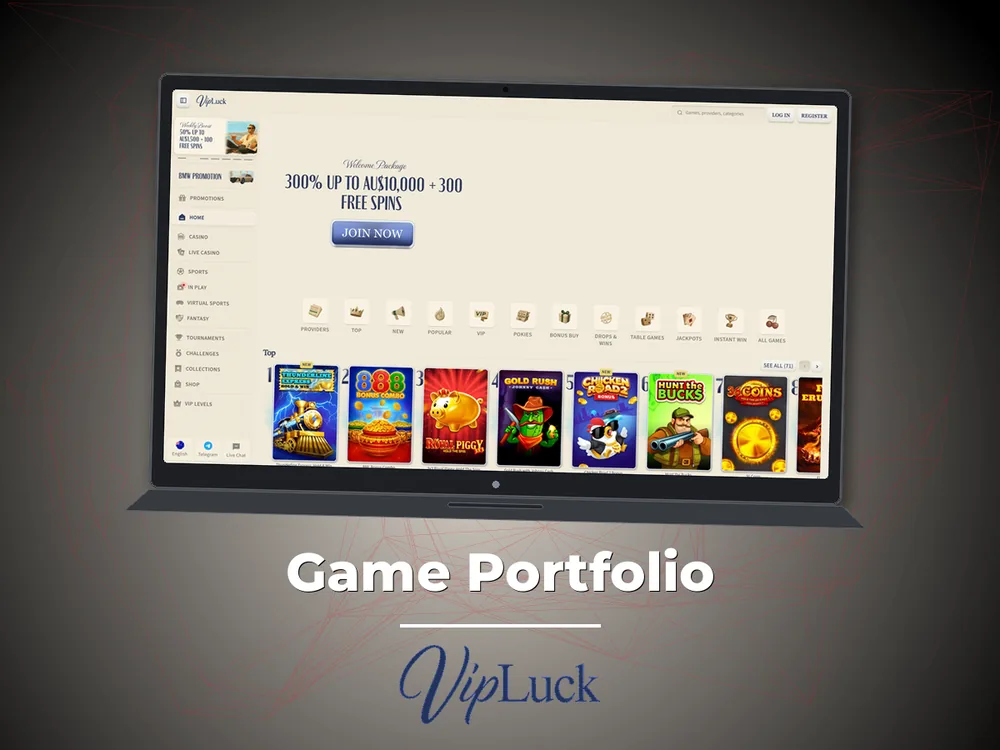 vipluck - Game Portfolio