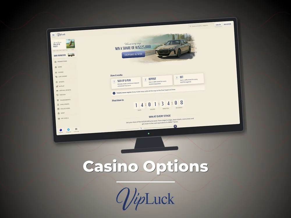 vipluck - Casino Options